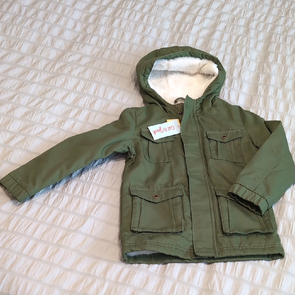 New 4T Warm Girls Jacket Cat & Jack